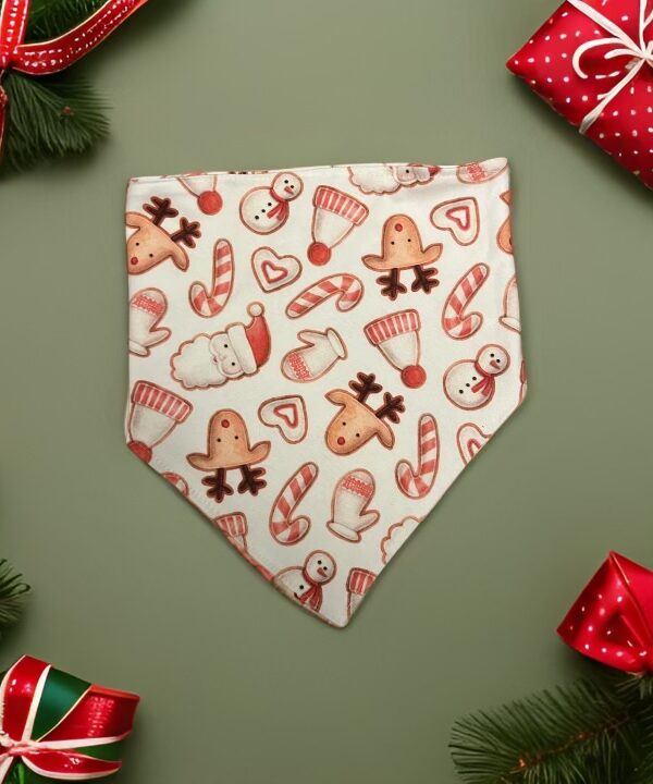 Christmas Cookies Dog Bandana