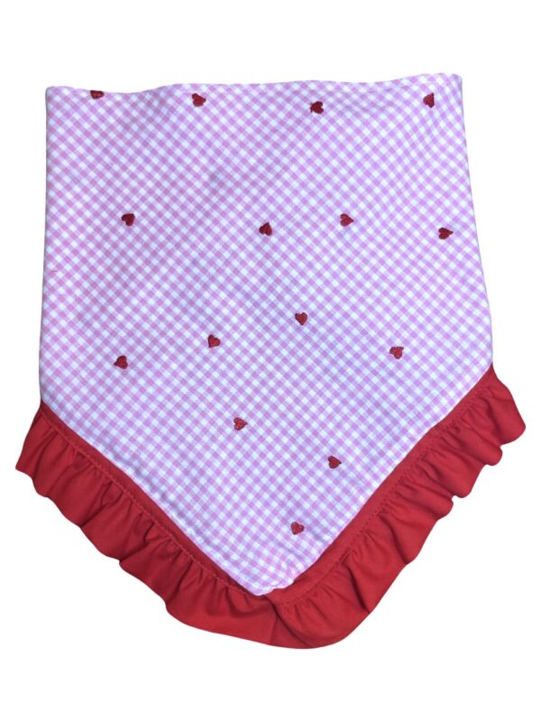 Ruffle Heart Bandana