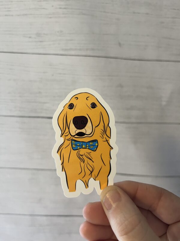 Set of 8 Personalized Dog Stickers