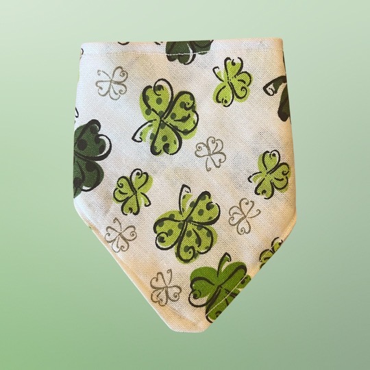 Lucky Shamrock Bunny Bandana