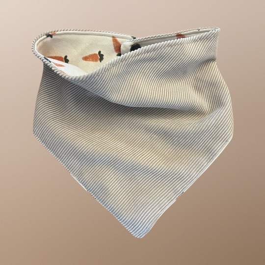 Reversible Carrot Corduroy Bandana